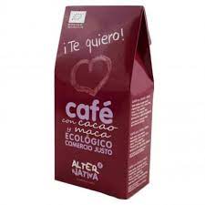 Café con cacao y maca "te quiero